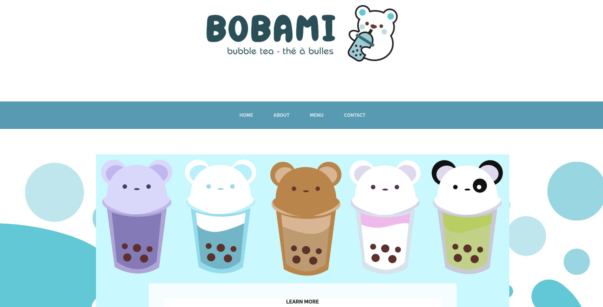 bobami website full view